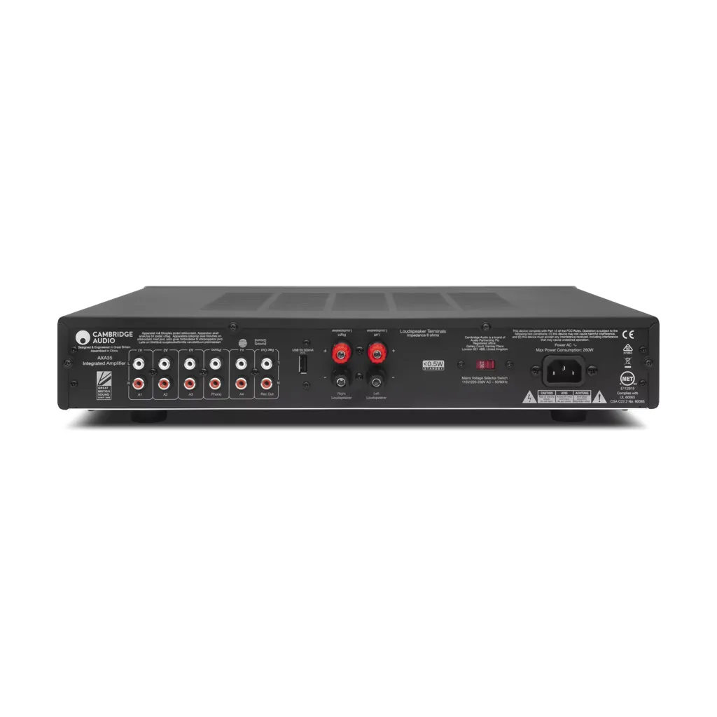 Cambridge Audio AXA35 - Integrated Stereo Amplifier - grey - View 2