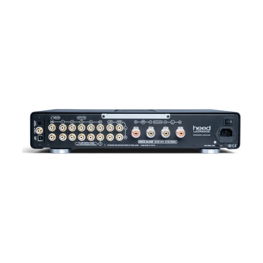Heed Audio Lagrange S - Integrated Amplifier - Rear view