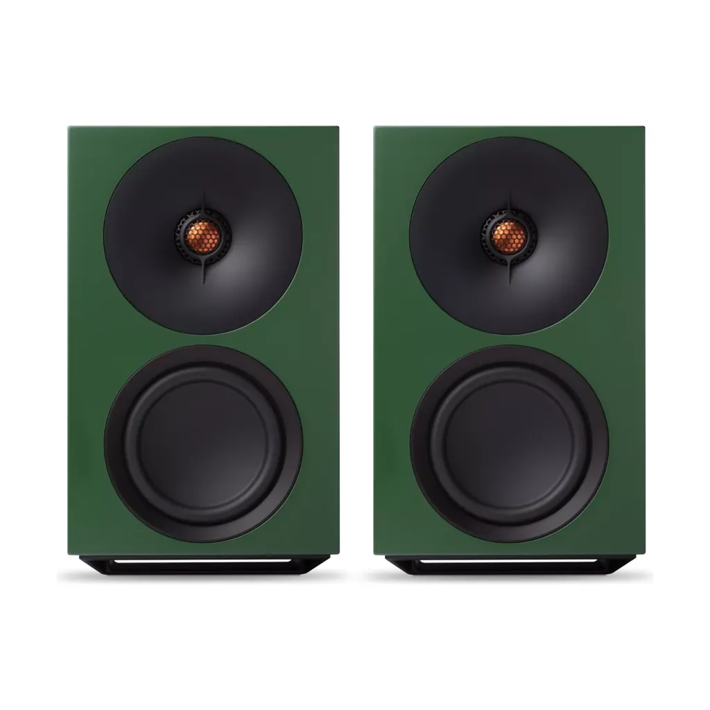 Cambridge Audio L/R M - Active Streaming Speakers (Pair) - green - LRM_Pack_Green_1.png.webp