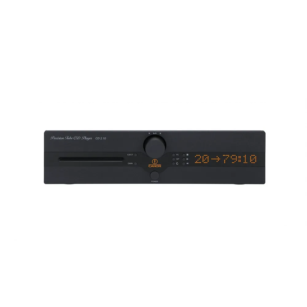 Canor CD 2.10 - CD Player & Tubes DAC (Black)