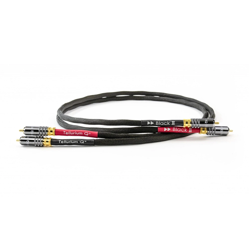 Tellurium Q Black II interconnects RCA