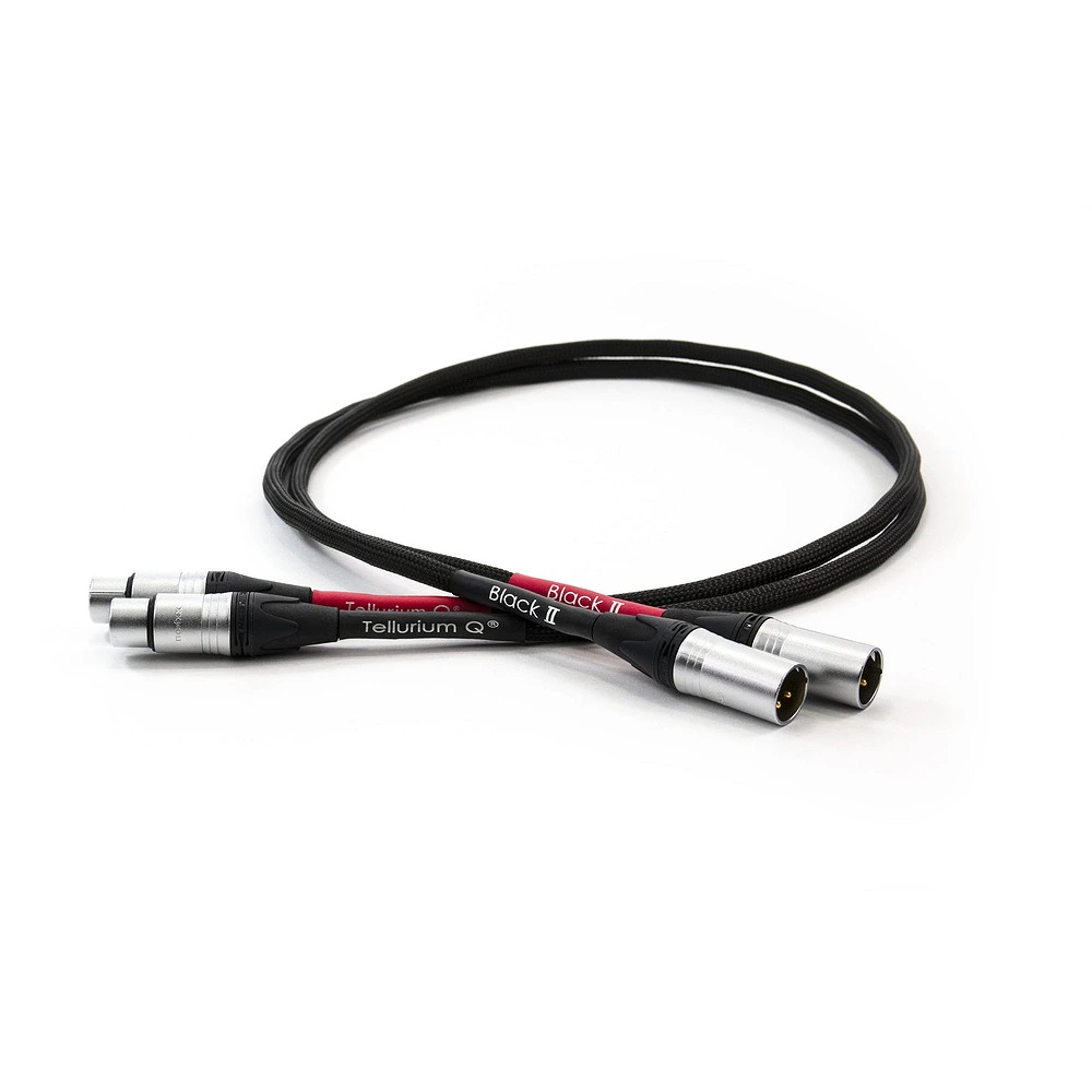 Tellurium Q Black II interconnects XLR