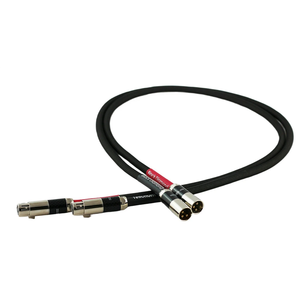 Tellurium Q Black Diamond interconnects XLR (2,0m)