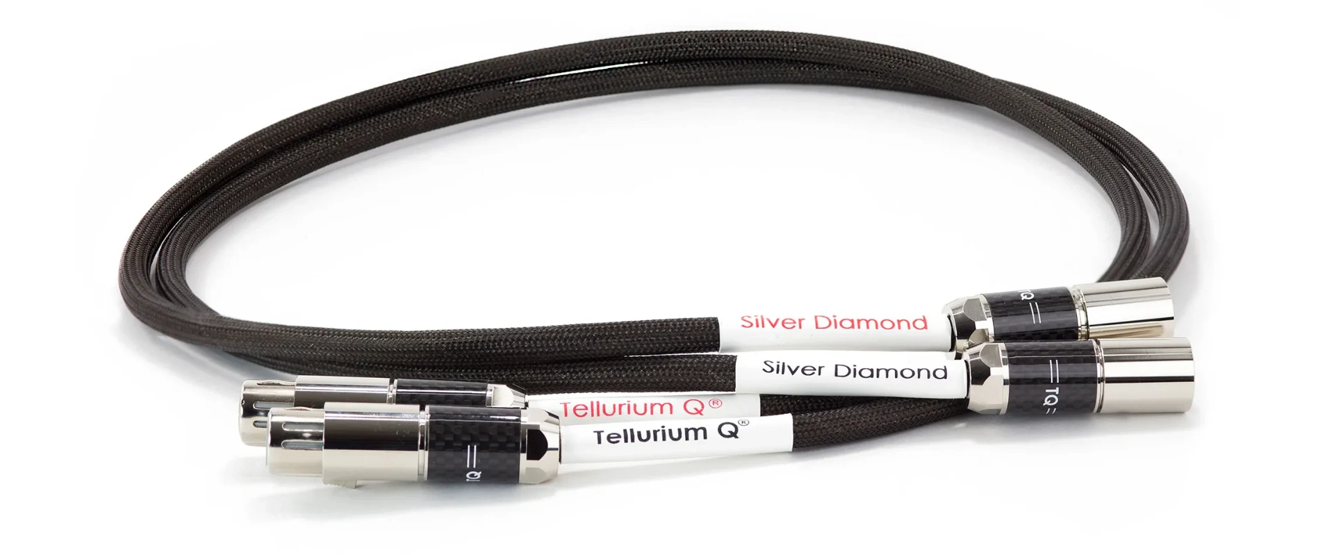 Tellurium Q Silver Diamond interconnects XLR (2,0m)