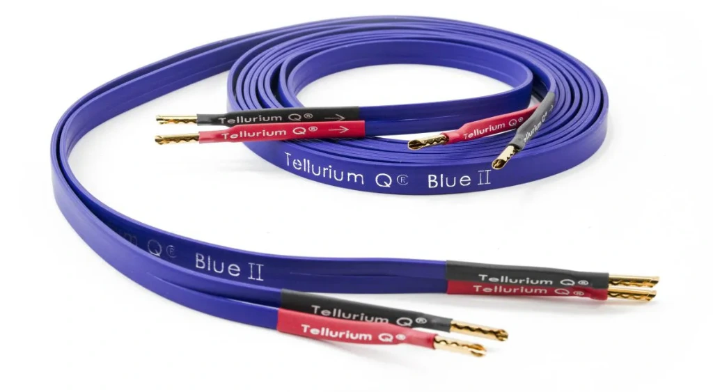 Tellurium Q Blue II speaker (2,0m, Bananes)